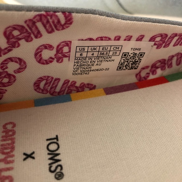 Toms CandyLand Limited Edition Shoes Sz 6 - Picture 5 of 8